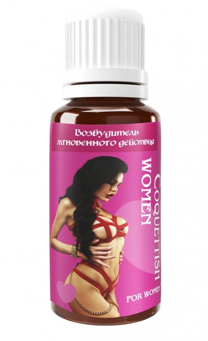 Возбудитель мгновенного действия Coquettish Women - 30 мл. - Миагра - купить с доставкой в Хабаровске