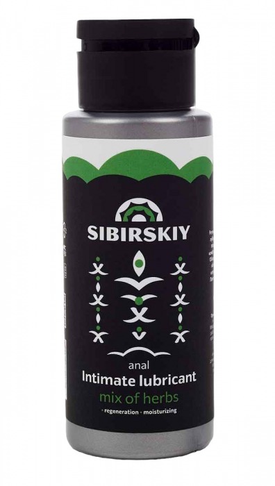 Анальный лубрикант на водной основе SIBIRSKIY с ароматом луговых трав - 100 мл. - Sibirskiy - купить с доставкой в Хабаровске