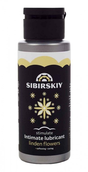 Возбуждающий интимный лубрикант SIBIRSKIY с ароматом цветков липы - 100 мл. - Sibirskiy - купить с доставкой в Хабаровске