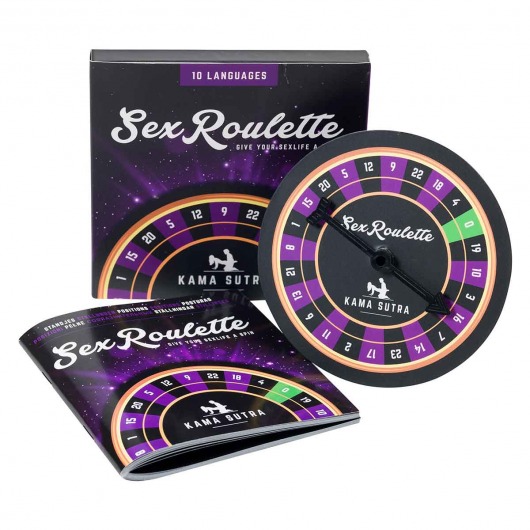 Настольная игра-рулетка Sex Roulette Kamasutra - Tease&Please - купить с доставкой в Хабаровске