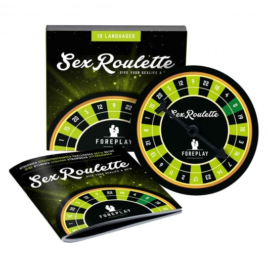 Настольная игра-рулетка Sex Roulette Foreplay - Tease&Please - купить с доставкой в Хабаровске