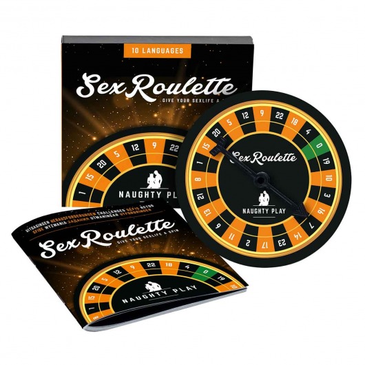 Настольная игра-рулетка Sex Roulette Naughty Play - Tease&Please - купить с доставкой в Хабаровске