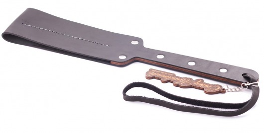 Гладкий мягкий удлиненный пэддл с заклепками - 32 см. - Crazy Handmade - купить с доставкой в Хабаровске