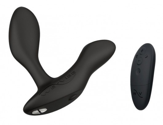 Черный анальный вибратор We-Vibe Vector+ - We-vibe - в Хабаровске купить с доставкой