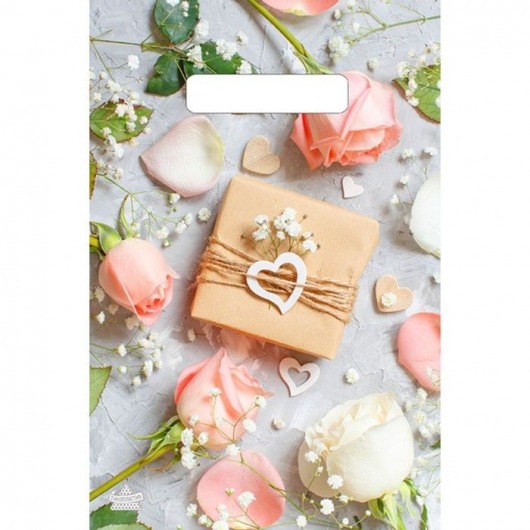 Полиэтиленовый пакет  Подарочек  с вырубной усиленной ручкой - 20 х 30 см. - Сима-Ленд - купить с доставкой в Хабаровске