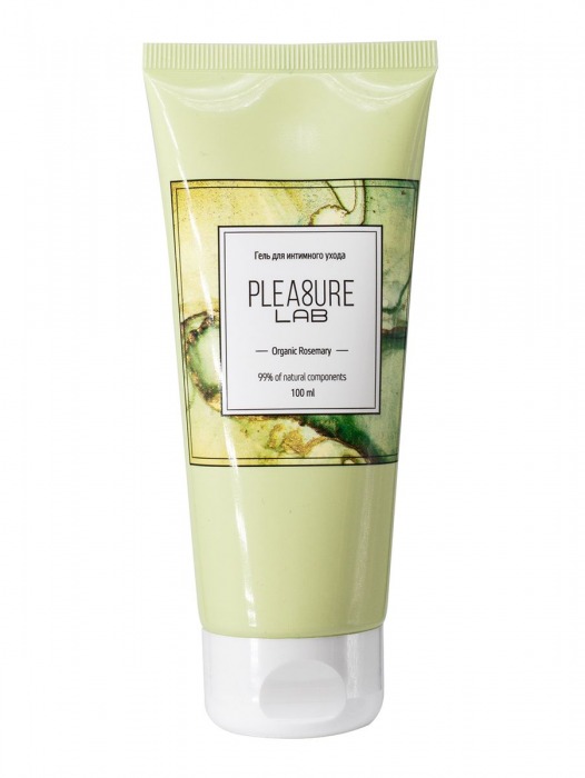 Лубрицирующий гель для интимного ухода Organic Rosemary с ароматом розмарина - 100 мл. - Pleasure Lab - купить с доставкой в Хабаровске