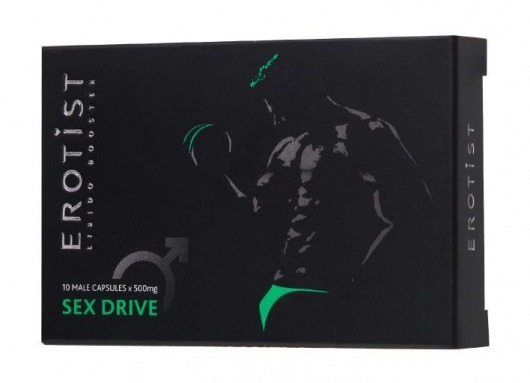 Капсулы для мужчин для повышения либидо Erotist SEX DRIVE - 10 капсул (500 мг.) - Erotist Libido Booster - купить с доставкой в Хабаровске