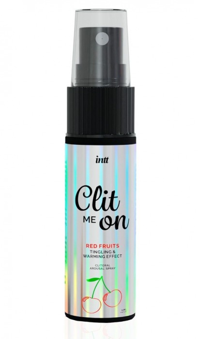 Клиторальный возбуждающий спрей Clit Me On Red Fruits - 12 мл. - INTT - купить с доставкой в Хабаровске