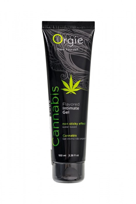 Интимный гель на водной основе ORGIE Lube Tube Cannabis - 100 мл. - ORGIE - купить с доставкой в Хабаровске