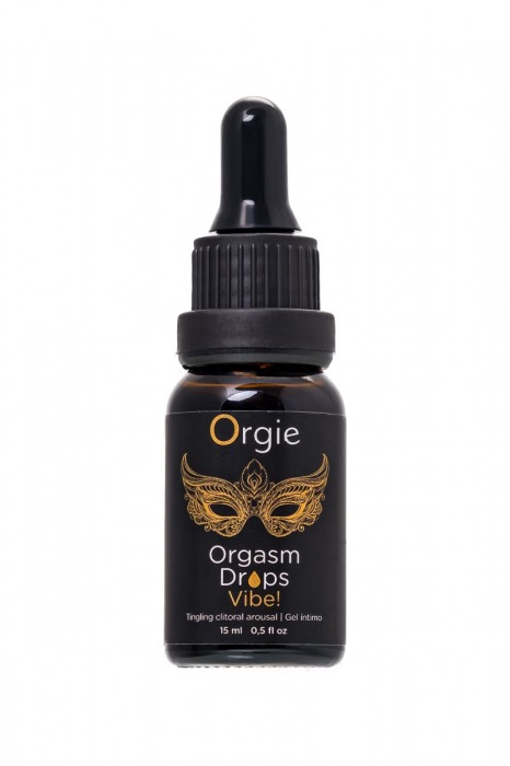 Возбуждающий гель для клитора ORGIE Orgasm Drops Vibe - 15 мл. - ORGIE - купить с доставкой в Хабаровске