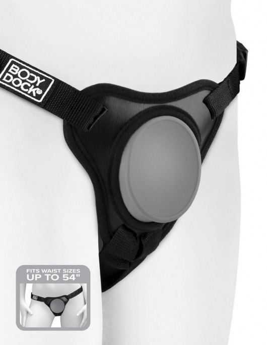 Трусы с платформой для насадки Body Dock Elite Mini - Pipedream - купить с доставкой в Хабаровске