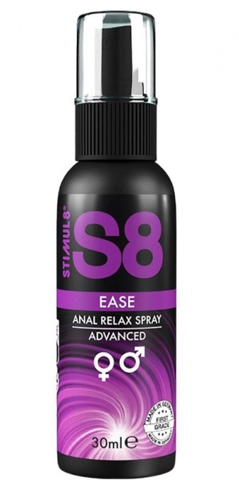 Расслабляющий анальный спрей S8 Ease Anal Relax Spray - 30 мл. - Stimul8 - купить с доставкой в Хабаровске