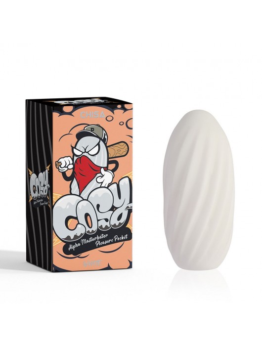 Белый мастурбатор Alpha Masturbator Pleasure Pocket - Chisa - в Хабаровске купить с доставкой