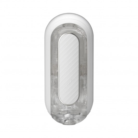 Белый мастурбатор Tenga Flip Zero Gravity с вибрацией - Tenga - в Хабаровске купить с доставкой