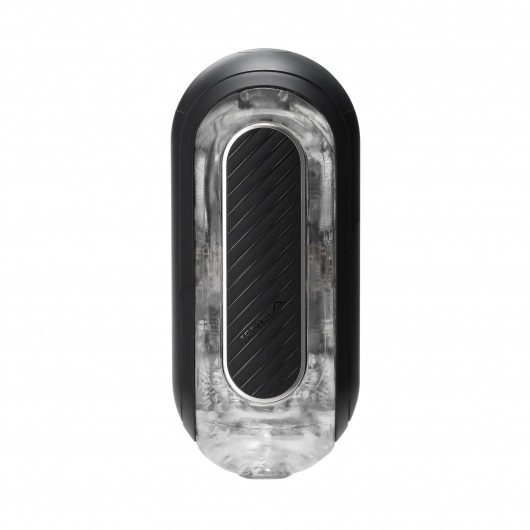 Черный мастурбатор Tenga Flip Zero Gravity с вибрацией - Tenga - в Хабаровске купить с доставкой