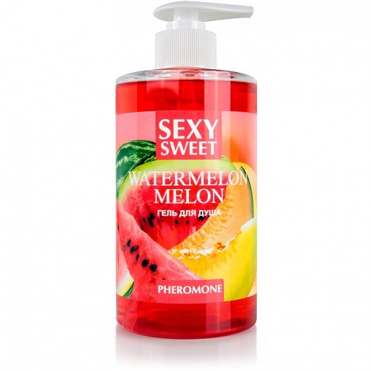 Гель для душа Sexy Sweet Watermelon Melon с ароматом арбуза, дыни и феромонами - 430 мл. -  - Магазин феромонов в Хабаровске