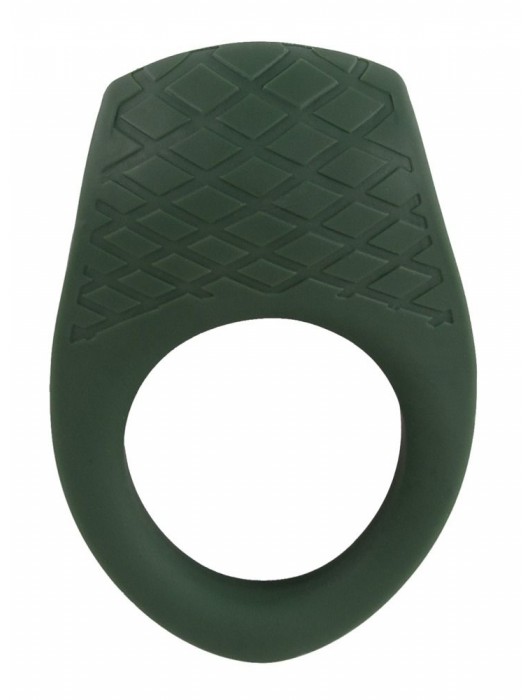 Зеленое эрекционное виброкольцо Luxurious Vibro Cock Ring - Orion - в Хабаровске купить с доставкой
