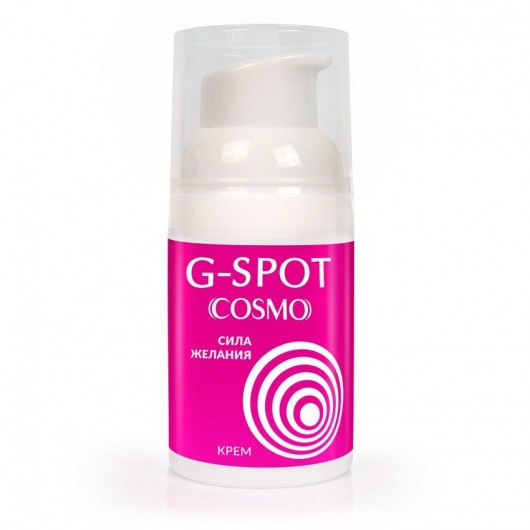 Стимулирующий интимный крем для женщин Cosmo G-spot - 28 гр. - Биоритм - купить с доставкой в Хабаровске