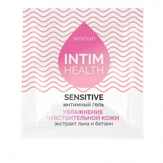 Саше интимного геля на водной основе Intim Health Sensitive - 3 гр. - Биоритм - купить с доставкой в Хабаровске