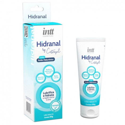 Лубрикант на водной основе Hidranal с гиалуроновой кислотой - 50 гр. - INTT - купить с доставкой в Хабаровске