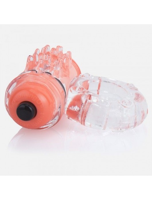 Неоновое оранжевое кольцо на пенис O wow! - Screaming O - в Хабаровске купить с доставкой