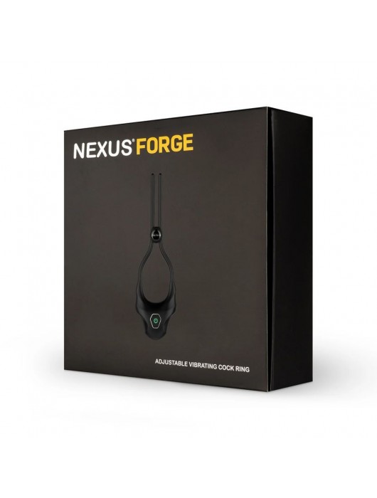 Черное эрекционное лассо с вибрацией Nexus Forge - Nexus Range - в Хабаровске купить с доставкой