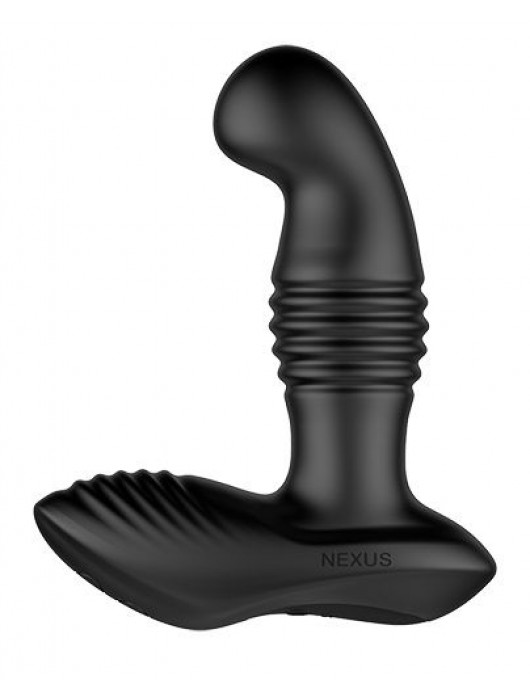 Черный массажер простаты Nexus Thrust с возвратно-поступательными движениями - 13,8 см. - Nexus Range - в Хабаровске купить с доставкой