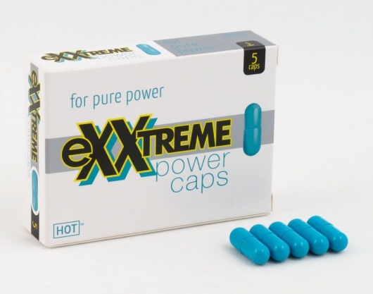 БАД для мужчин eXXtreme power caps men - 5 капсул (580 мг.) - HOT - купить с доставкой в Хабаровске
