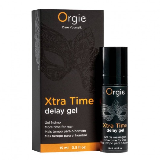 Продлевающий гель Orgie Xtra Time Delay Gel - 15 мл. - ORGIE - купить с доставкой в Хабаровске