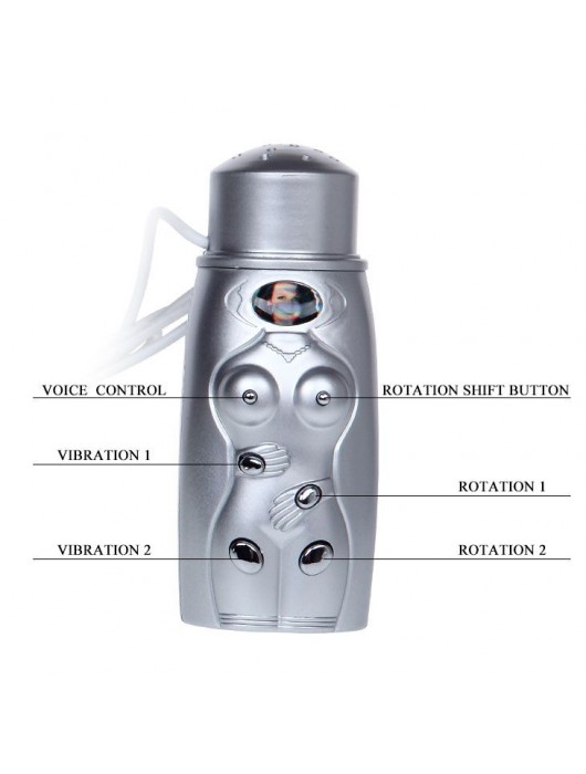 Мастурбатор-вагина в виде миниатюрной пышногрудой красотки - Baile - в Хабаровске купить с доставкой