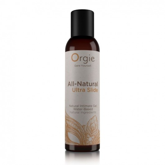Интимный гель на водной основе Orgie All-Natural Ultra Slide - 150 мл. - ORGIE - купить с доставкой в Хабаровске