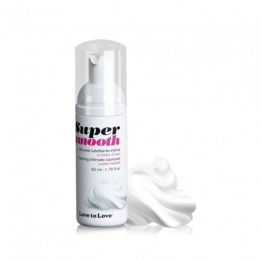 Лубрикант нежнейшая пенка Super Smooth Foaming Intime Lubricant - 50 мл. - Love to Love - купить с доставкой в Хабаровске