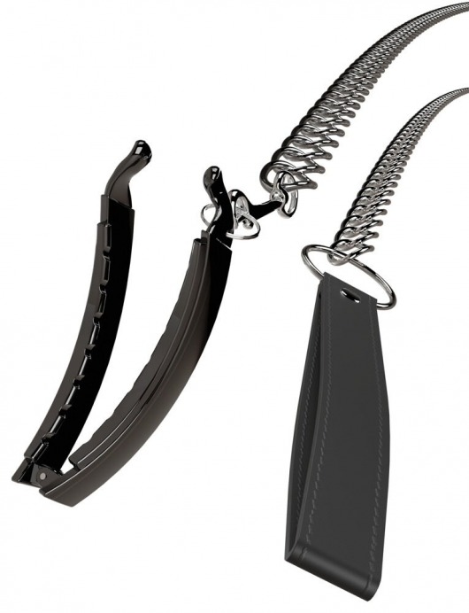 Зажим для половых губ с поводком Pussy Clamp With A Leash - Orion - купить с доставкой в Хабаровске