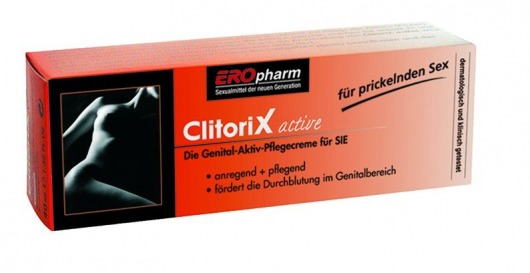 Возбуждающий крем для женщин ClitoriX active - 40 мл. - Joy Division - купить с доставкой в Хабаровске