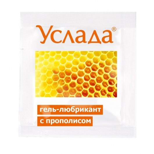 Гель-лубрикант «Услада с прополисом» - 3 гр. - Биоритм - купить с доставкой в Хабаровске
