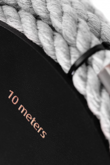 Белая веревка для шибари на катушке - 10 м. - Pecado - купить с доставкой в Хабаровске