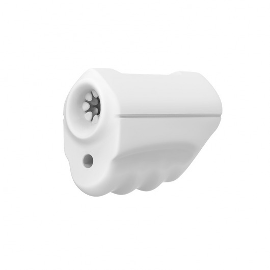 Белый вибромастурбатор Mini Masturbator - Silicone Toys - в Хабаровске купить с доставкой