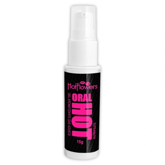 Гель для оральных ласк Oral Hot с согревающим эффектом - 15 гр. - HotFlowers - купить с доставкой в Хабаровске