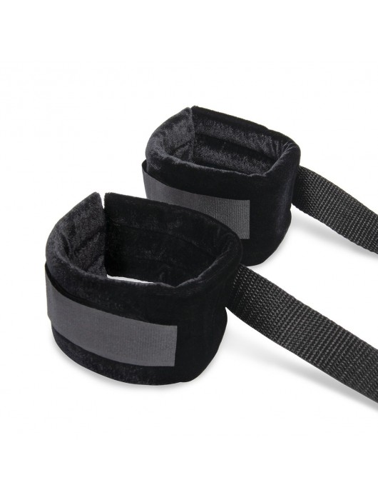 Эротический набор 4PC Bondage Bed Strap   Flogger Kit - Lux Fetish - купить с доставкой в Хабаровске