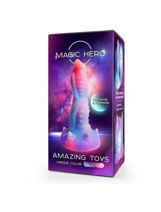 Светящийся в темноте фантаийный стимулятор - 21 см. - Bior toys