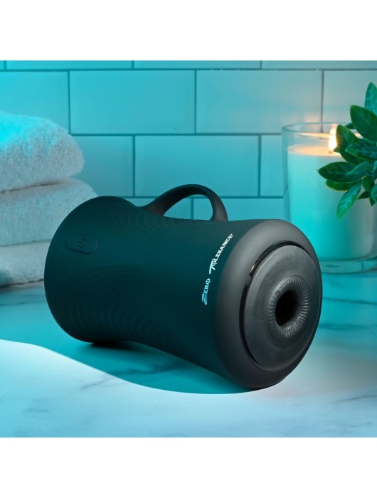 Черный вибромастурбатор с гироскопом Gyro Stroke - Zero Tolerance - в Хабаровске купить с доставкой