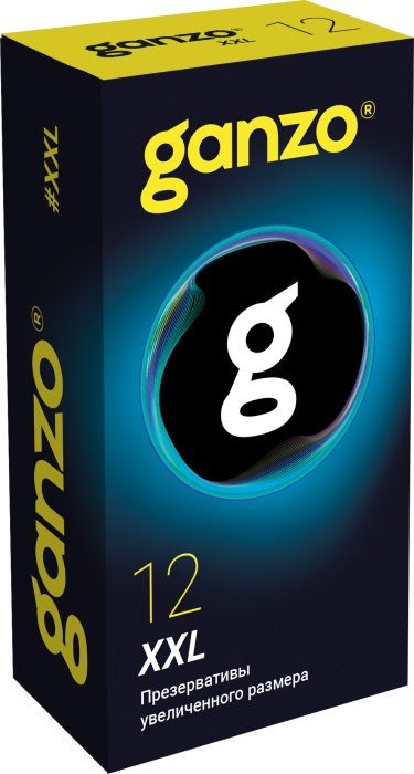 Презервативы увеличенного размера Ganzo XXL - 12 шт. - Ganzo - купить с доставкой в Хабаровске