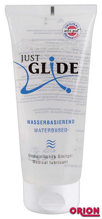 Вагинальная смазка на водной основе JUSTGLIDE - 200 мл. - Orion - купить с доставкой в Хабаровске