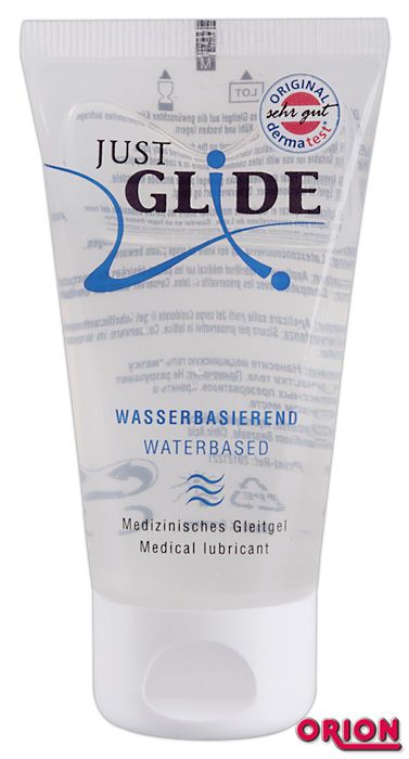Вагинальная смазка на водной основе JUSTGLIDE - 50 мл. - Orion - купить с доставкой в Хабаровске