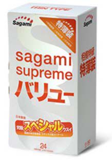 Ультратонкие презервативы Sagami Xtreme SUPERTHIN - 24 шт. - Sagami - купить с доставкой в Хабаровске