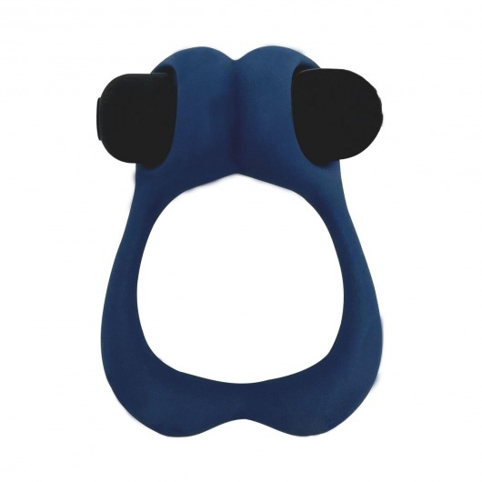 Синее эрекционное виброкольцо Nutty - Adrien Lastic - в Хабаровске купить с доставкой