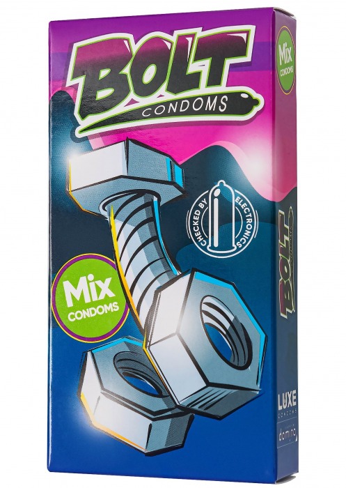 Набор презервативов Bolt Condoms - Luxe - купить с доставкой в Хабаровске