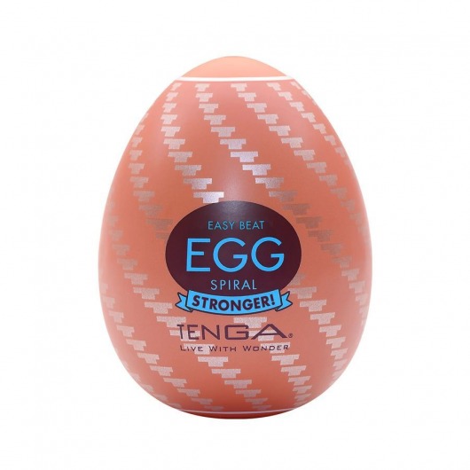 Мастурбатор-яйцо Tenga Egg Spiral - Tenga - в Хабаровске купить с доставкой