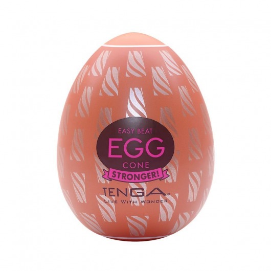 Мастурбатор-яйцо Tenga Egg Cone - Tenga - в Хабаровске купить с доставкой