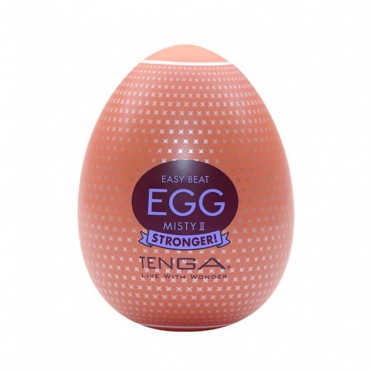 Мастурбатор-яйцо Tenga Egg Misty II - Tenga - в Хабаровске купить с доставкой